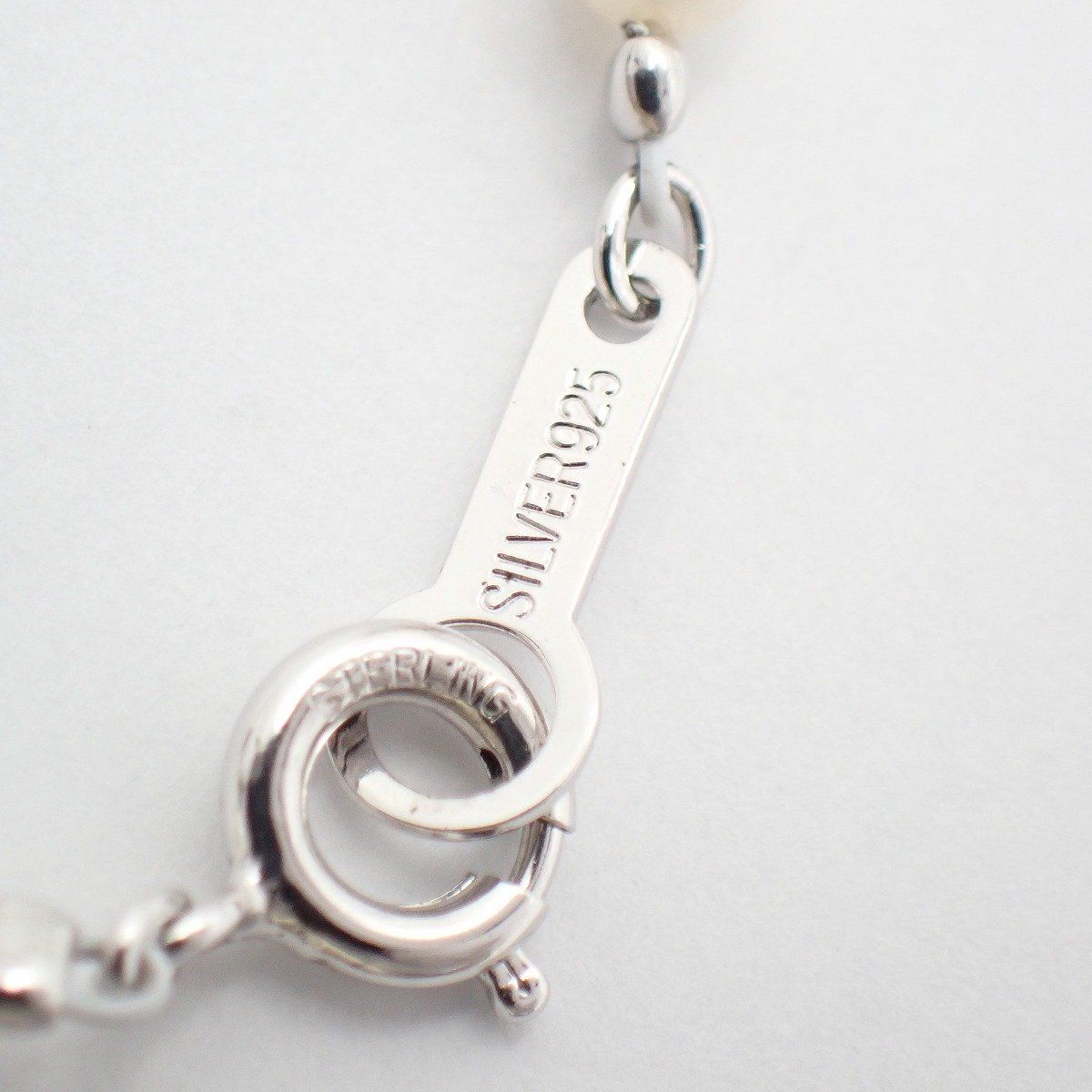 MIKIMOTO PERLITA Necklace made of Silver 925 with a pearl pendant, 41 cm length, elegant design