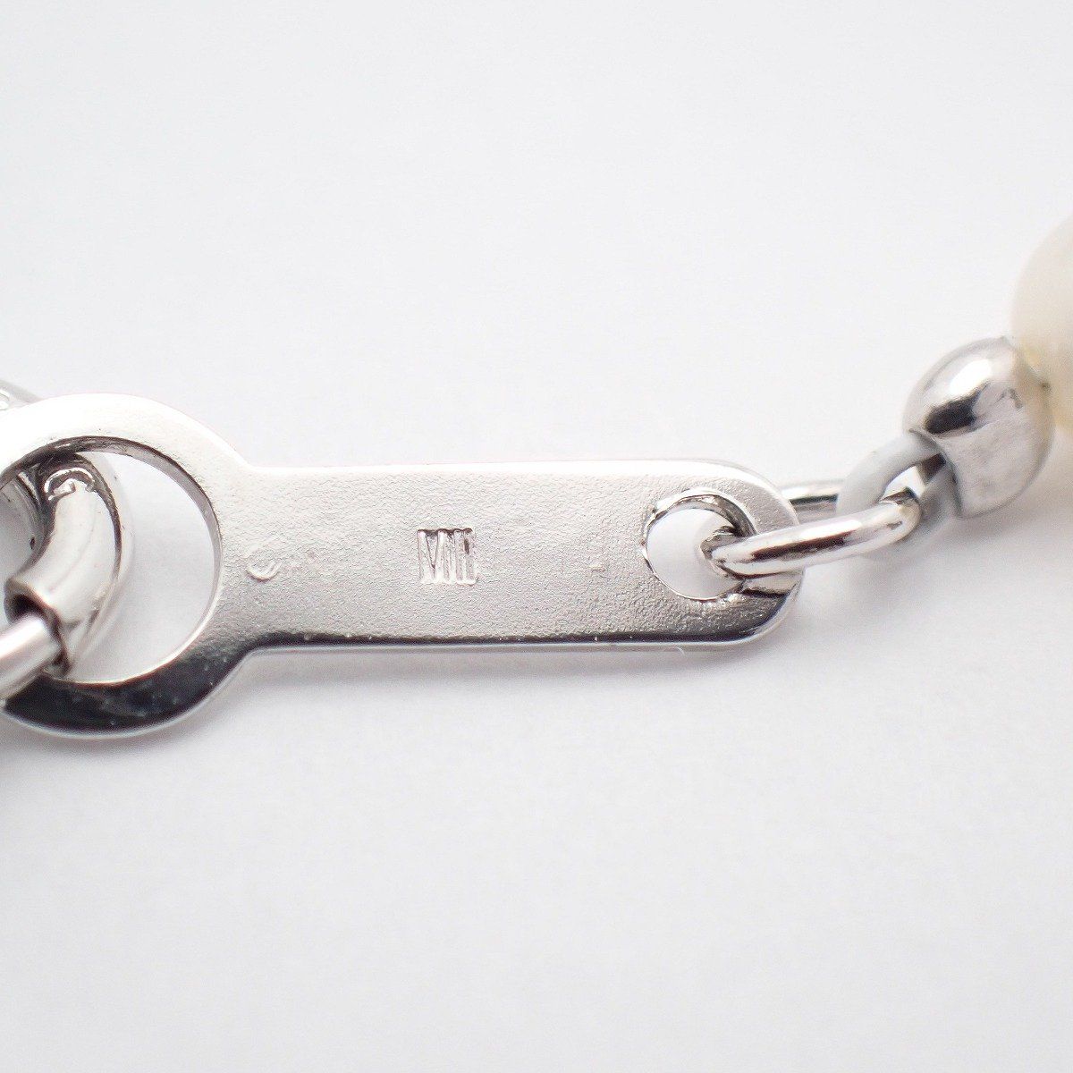 MIKIMOTO PERLITA Necklace made of Silver 925 with a pearl pendant, 41 cm length, elegant design