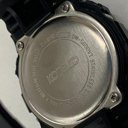 CASIO DW-5600VT Quartz Men's Watch — Japanese
