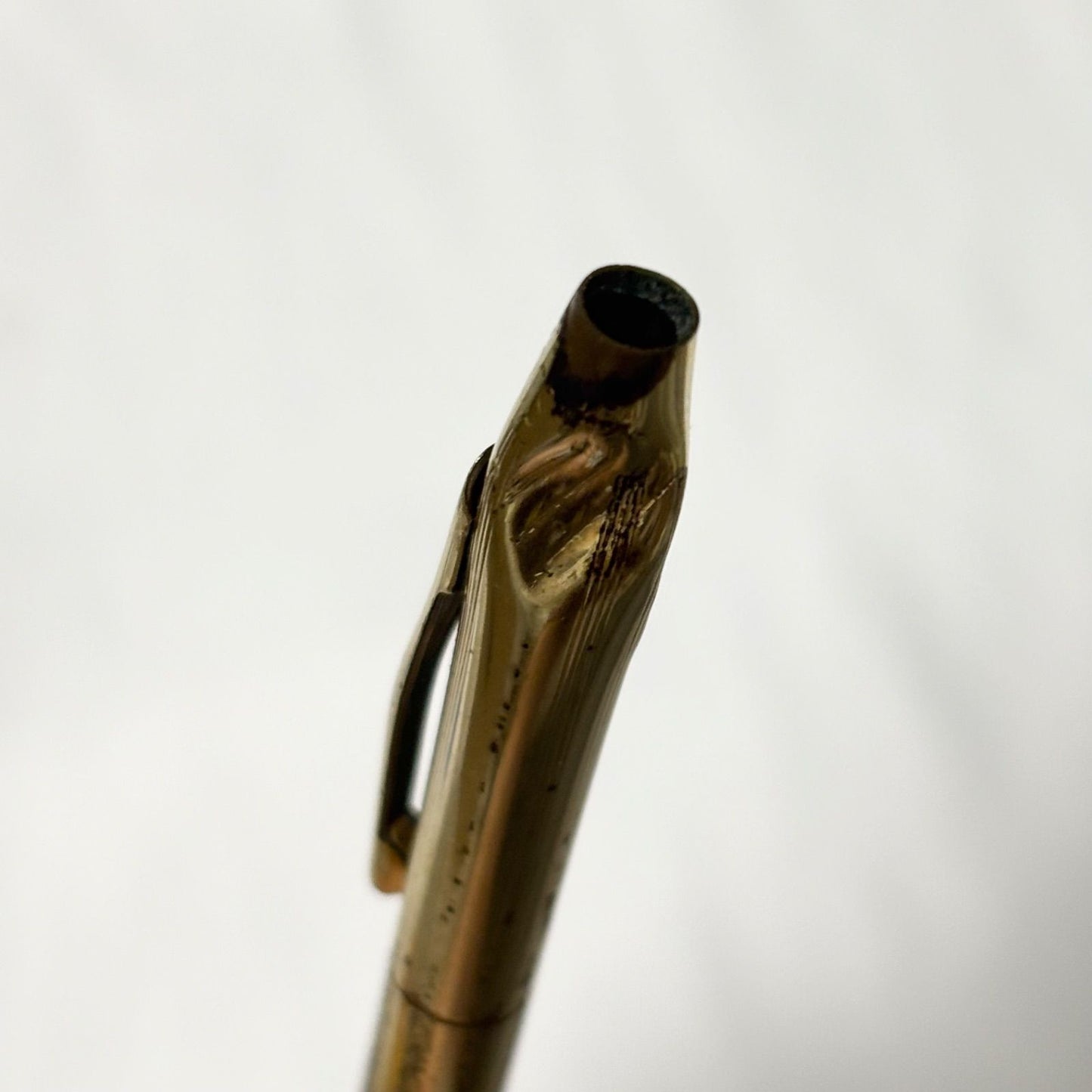 Gold Cross Century Classic mechanical pencil with minor scratches and dents shown