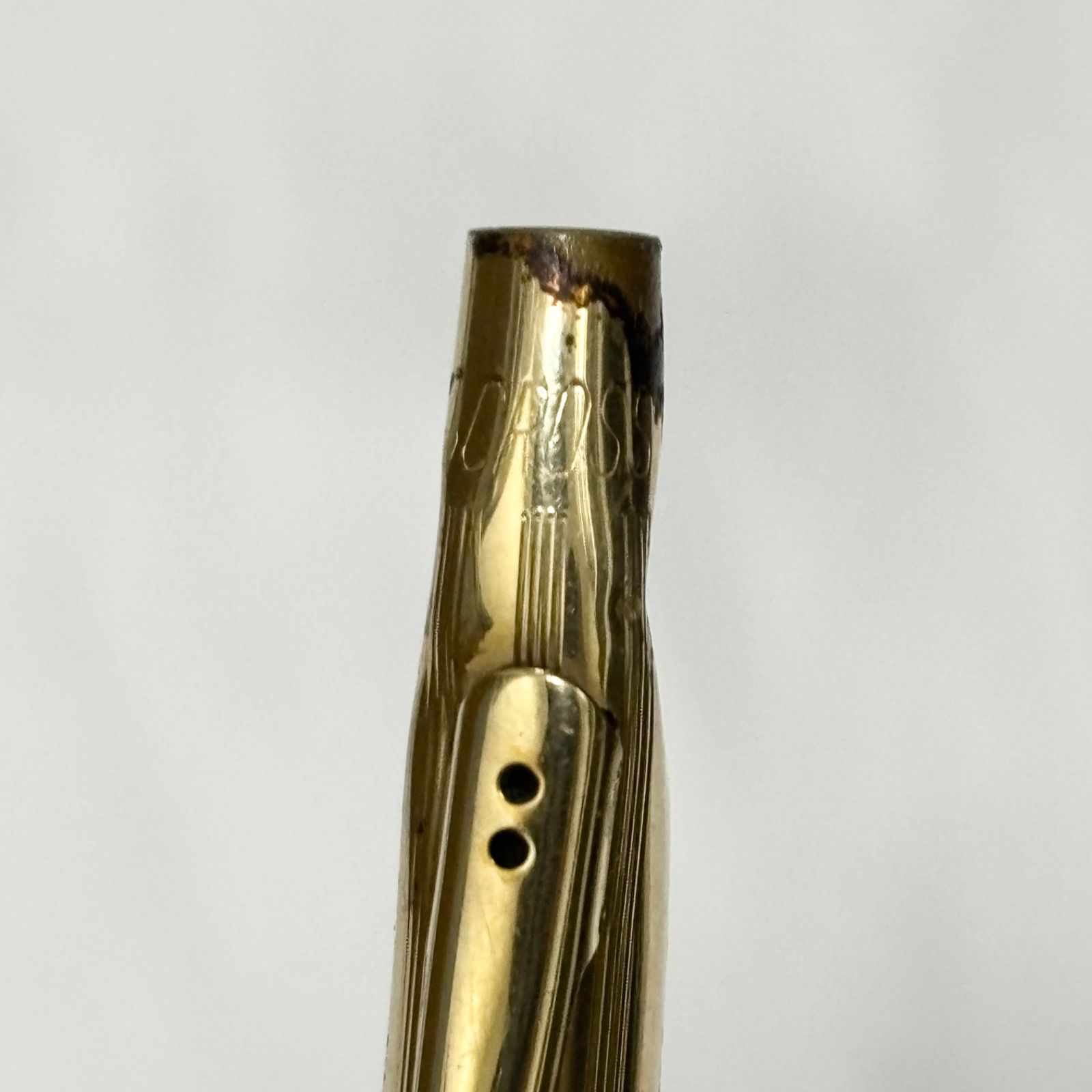 Gold Cross Century Classic mechanical pencil with minor scratches and dents shown