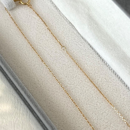 094TasakiK18 pearl 5-string station necklace displayed with box and warranty