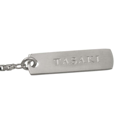 Tasaki Akoya Pearl 9.0-8.0mm white gold necklace 83cm adjustable slip chain
