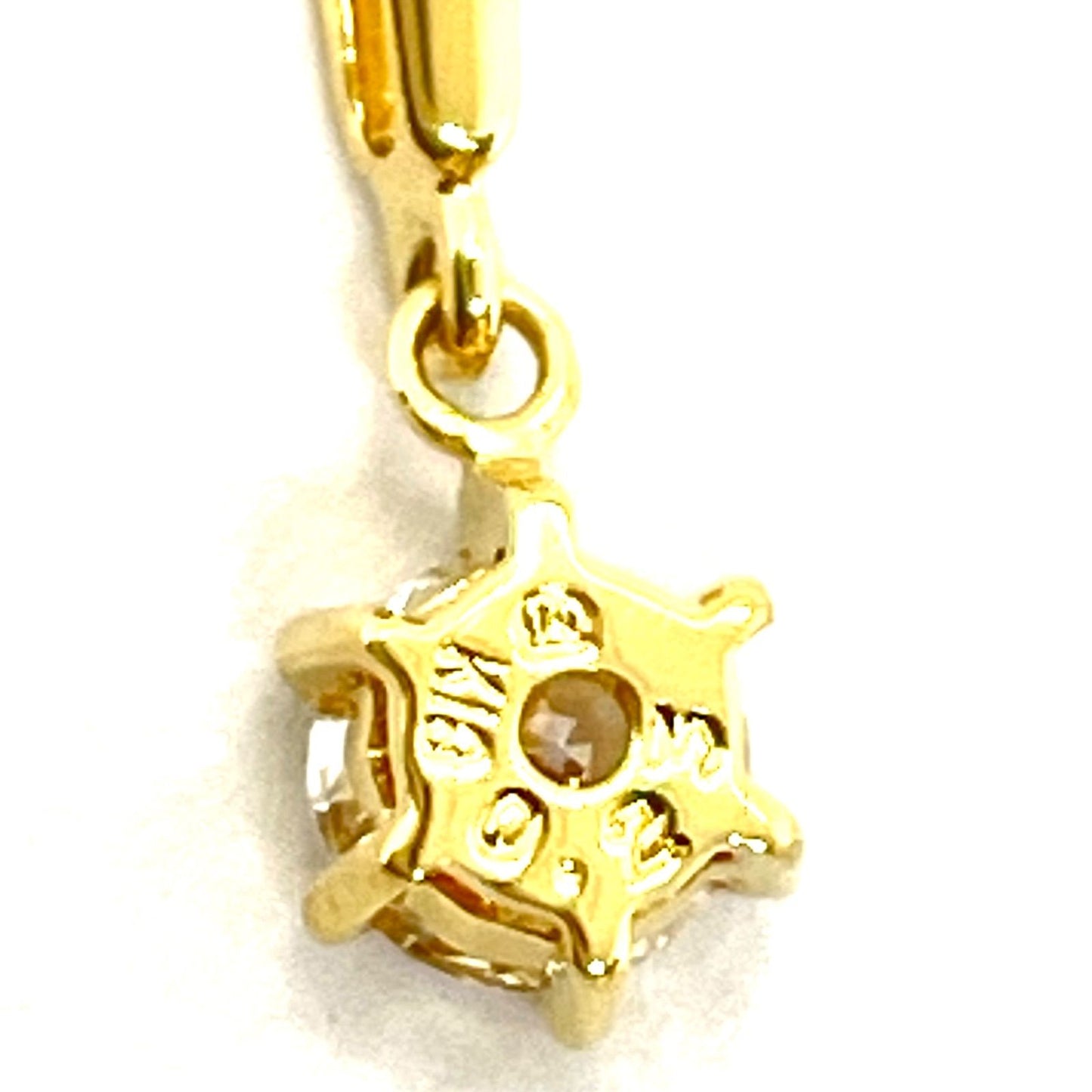 MIKIMOTO diamond necklace in 18K yellow gold with 0.23 ct diamonds and 40 cm chain