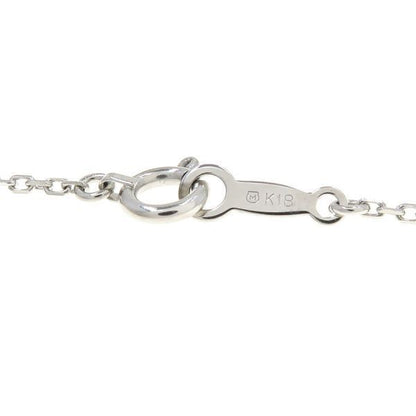 Mikimoto Diamond Necklace Moon pendant in white gold with diamonds on a 40.5cm chain