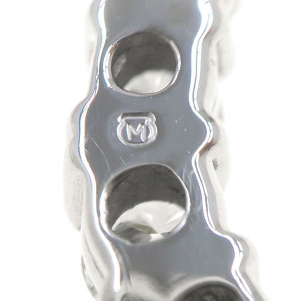 Mikimoto Diamond Necklace Moon pendant in white gold with diamonds on a 40.5cm chain