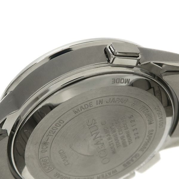 CASIO OCW-T2000C-2AJFA Solar Men's Watch — Japanese