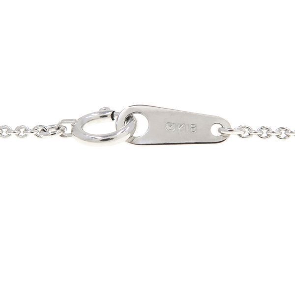 Mikimoto Baroque Pearl Necklace in white gold with white and kuro pearls featuring butterfly motif