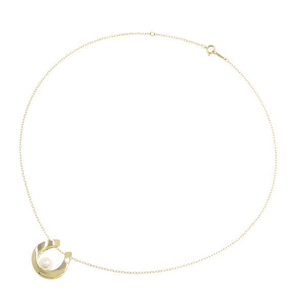 Mikimoto Akoya pearl necklace with 6.8mm pearls, 39cm length, classic round pearls on a white background