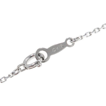 A grade used Mikimoto diamond necklace in white gold with 0.24 ct diamonds, length 38 cm or 42 cm
