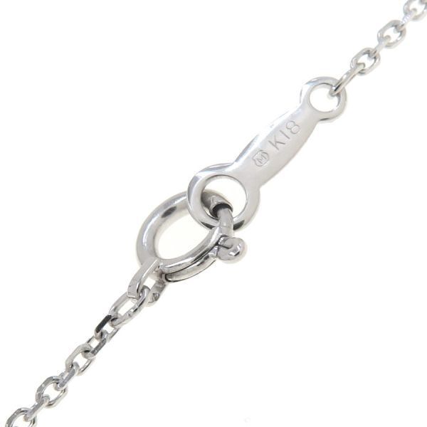 Mikimoto black cultured pearl diamond necklace 40cm with 10.2mm pearls in A Rank used condition