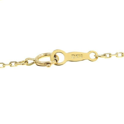 Mikimoto Akoya pearl and diamond necklace 40cm yellow gold with clasp and round pearls