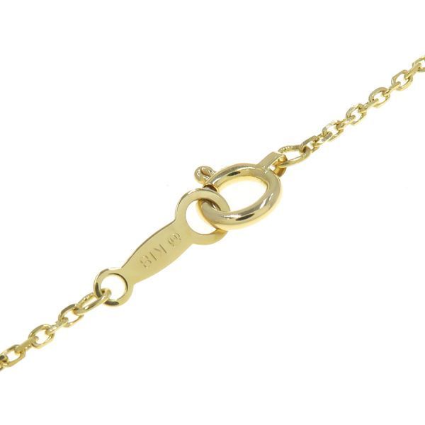 Mikimoto Akoya pearl necklace 41 cm length with round white pearls and silver clasp
