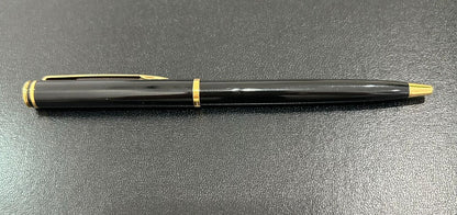 Used Waterman ballpoint pen with click mechanism needing future ink replacement