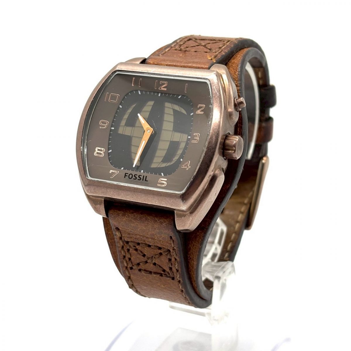 FOSSIL BIG TIC Y2K Digital Men's Watch — Japanese