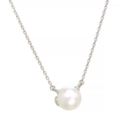 Hello Kitty Akoya Pearl Necklace Limited Edition with 7.1mm pearls and adjustable chain in inner and outer box