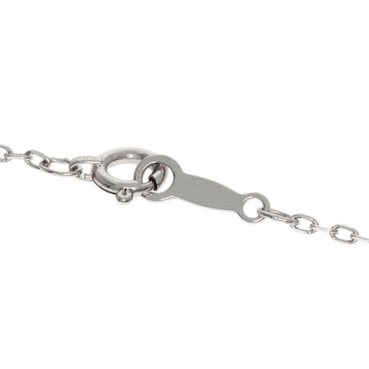 Mikimoto ladies diamond necklace in K18WG with 0.3ct diamonds and 42.5 cm chain