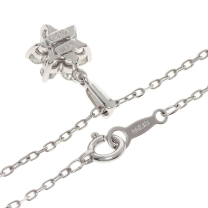 Mikimoto ladies diamond necklace in K18WG with 0.3ct diamonds and 42.5 cm chain
