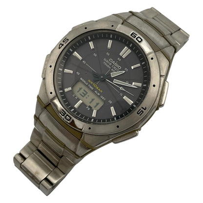 CASIO WVA-470 Solar Men's Watch — Japanese