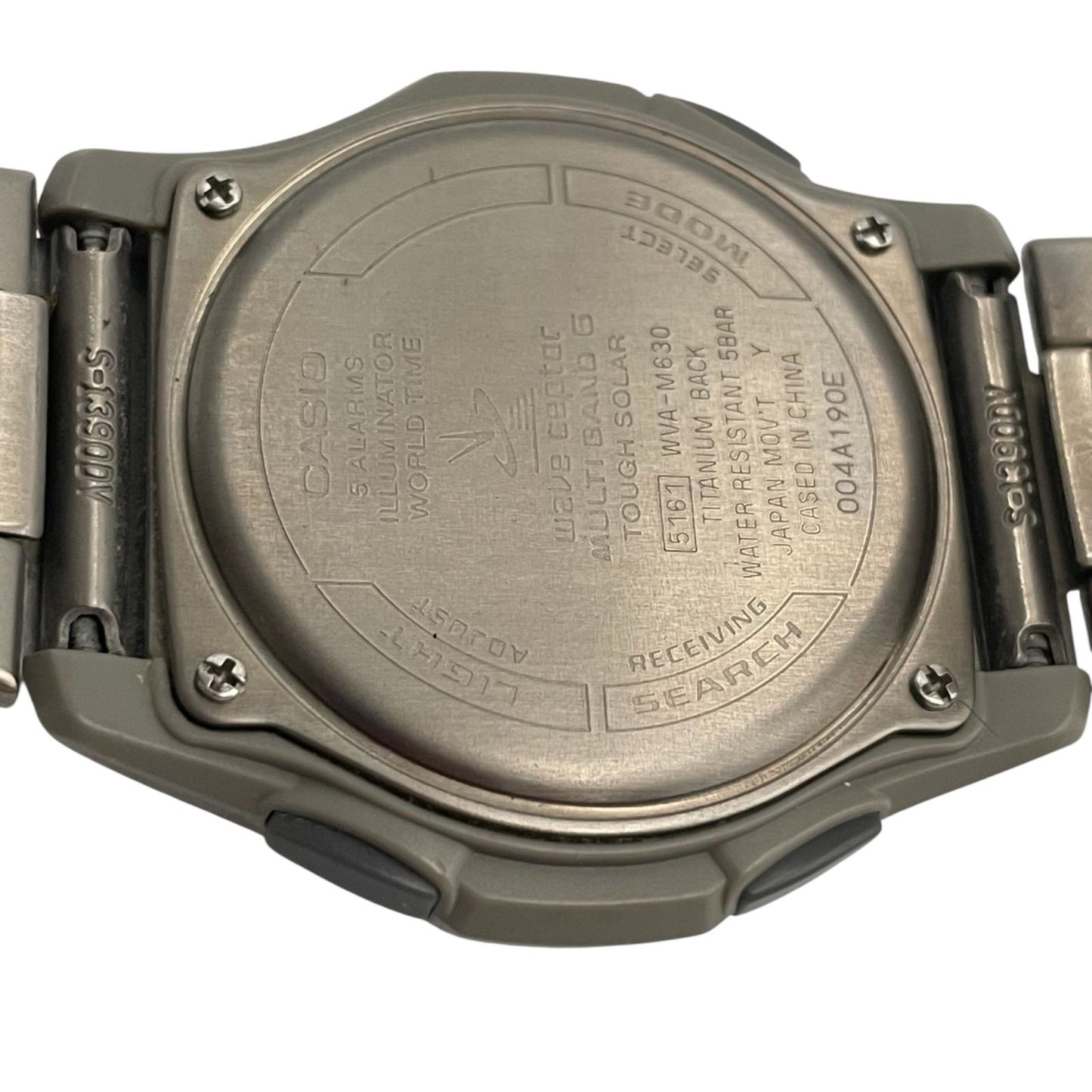 CASIO WVA-M630TDE-7AJF Solar Men's Watch — Japanese