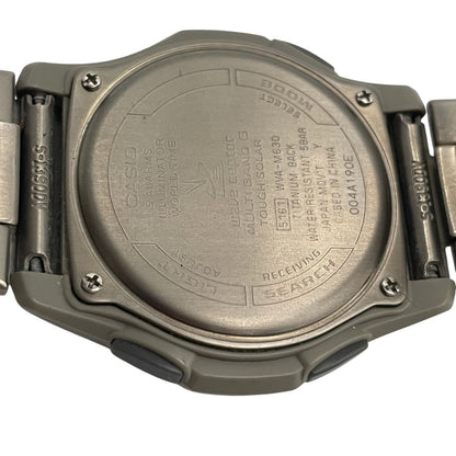 CASIO WVA-M630TDE-7AJF Solar Men's Watch — Japanese