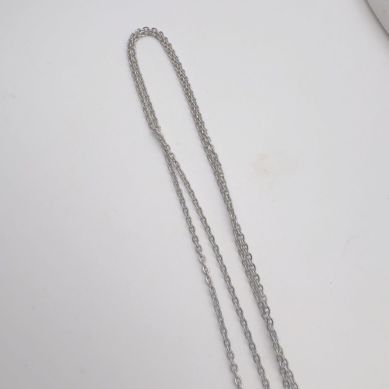 Mikimoto Necklace with 6.2mm pearl pendant and 40.5cm chain in silver tone