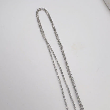 Mikimoto Necklace with 6.2mm pearl pendant and 40.5cm chain in silver tone