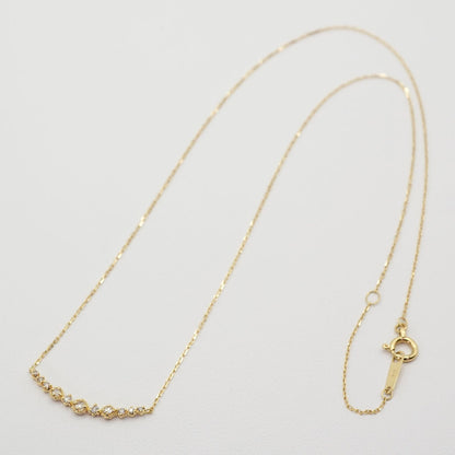 Agetto Limited Necklace in K18 gold with 0.09 carat diamonds, model 2017/24-4341
