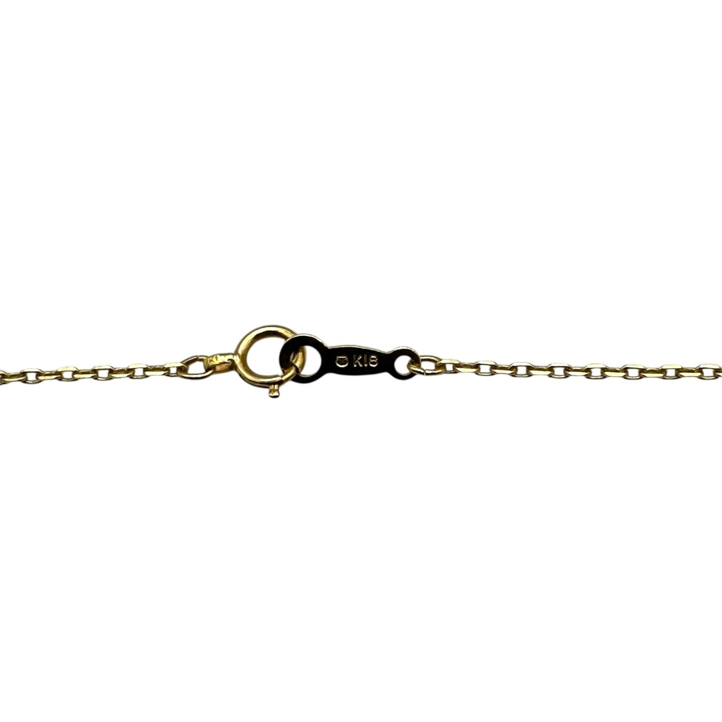 Mikimoto Necklace in K18 gold for ladies with 40.5 cm length and delicate design