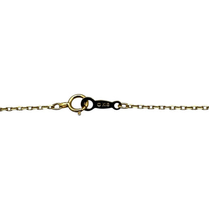 Mikimoto Necklace in K18 gold for ladies with 40.5 cm length and delicate design