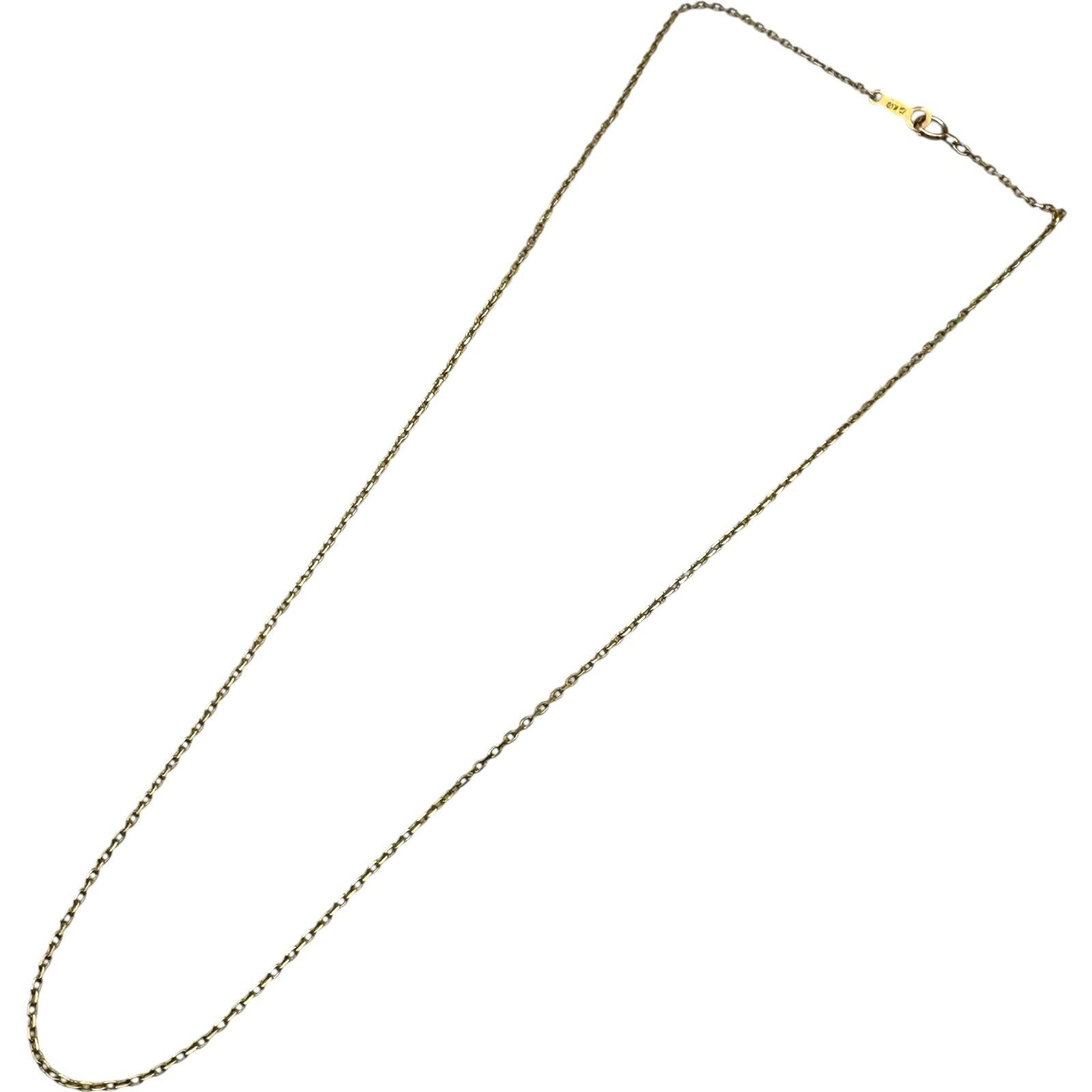 Mikimoto Necklace in K18 gold for ladies with 40.5 cm length and delicate design