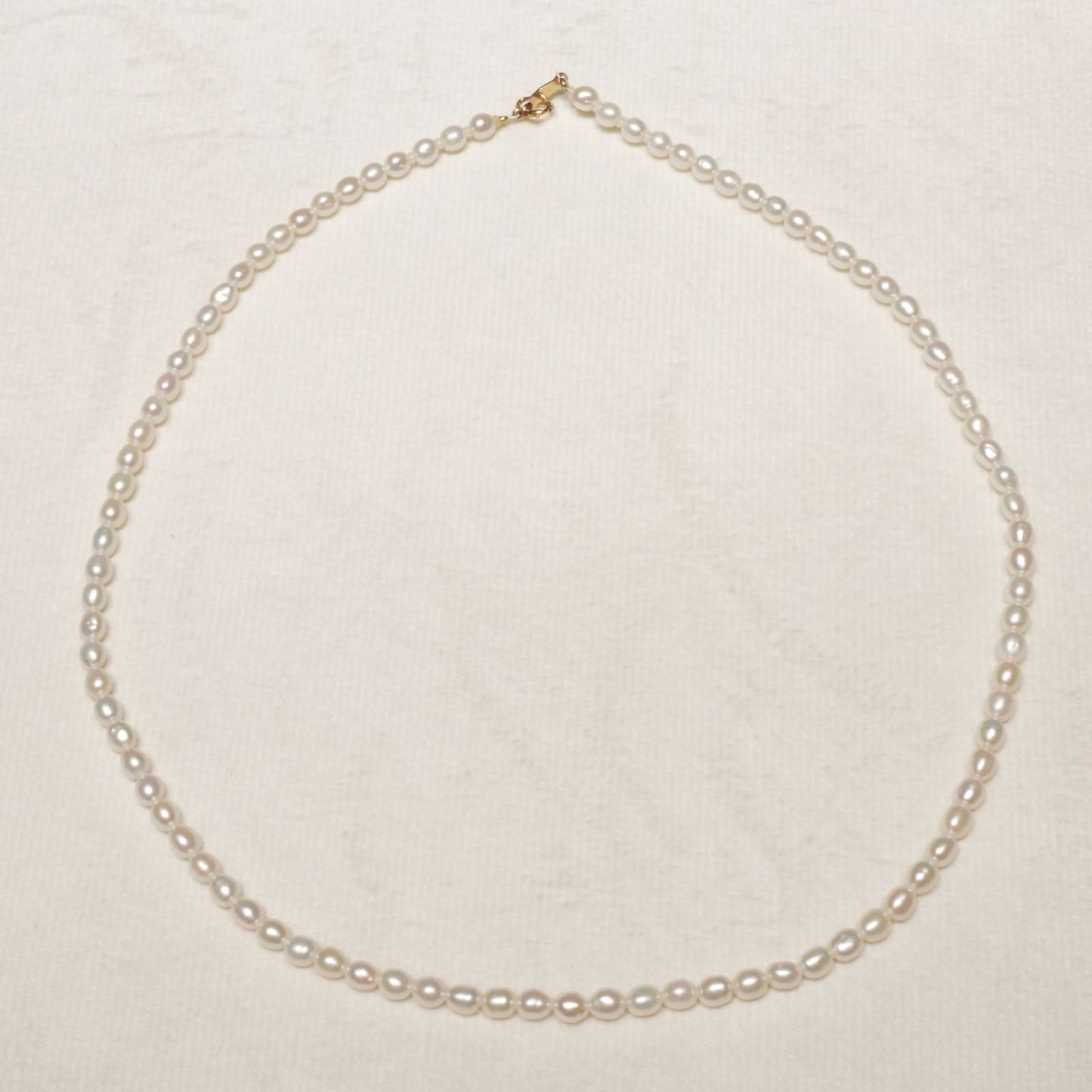 Mikimoto K18 baby pearl freshwater pearl necklace with elegant design and lustrous pearls