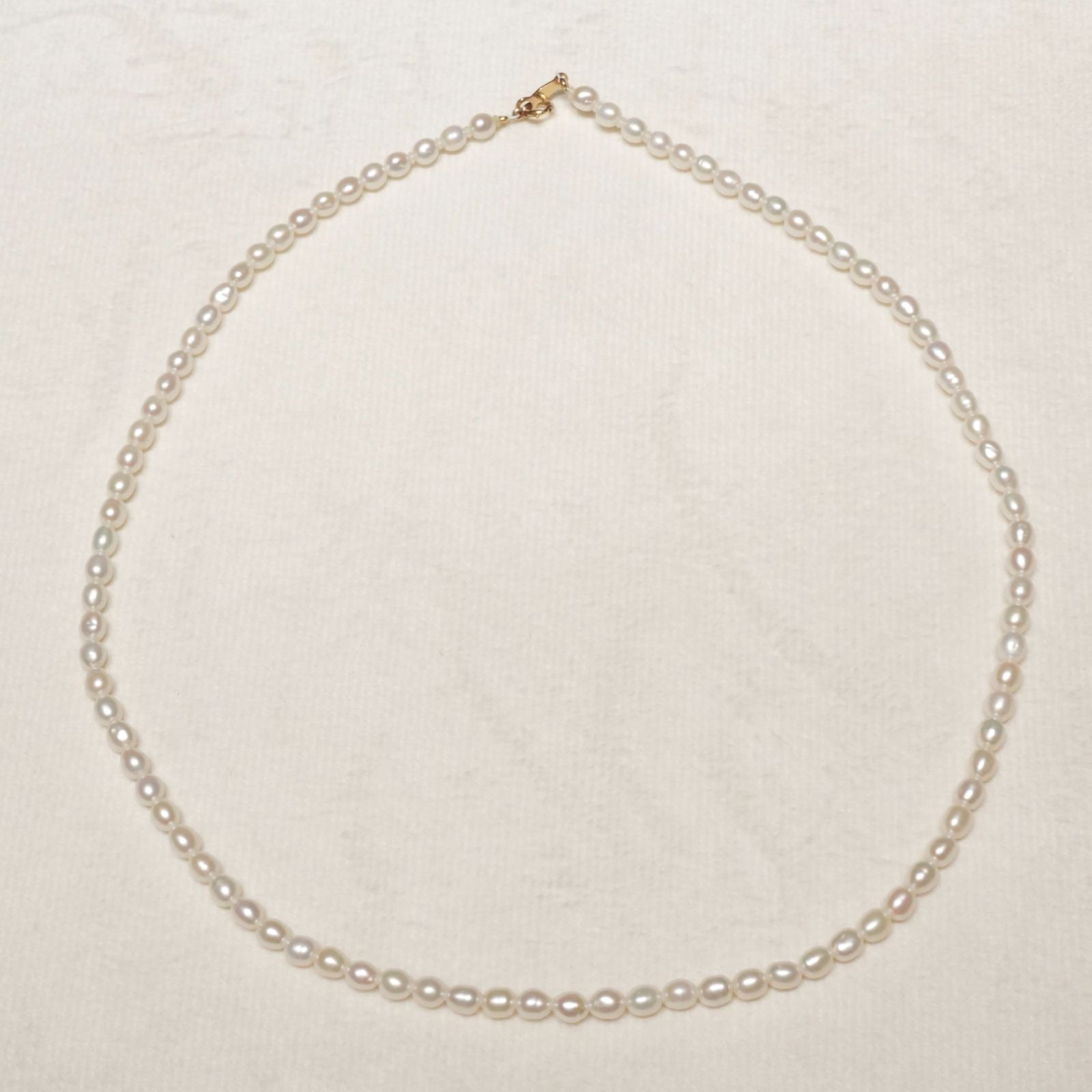 Mikimoto K18 baby pearl freshwater pearl necklace with elegant design and lustrous pearls
