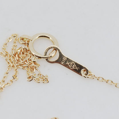 Tasaki pearl necklace featuring 7.4mm pearls on 18K yellow gold chain, 38-41.5cm length