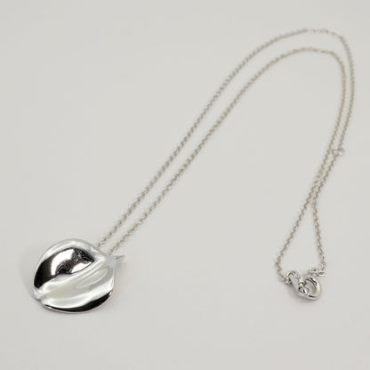 Mikimoto Petal Necklace featuring a Vandome silver pendant on a delicate chain