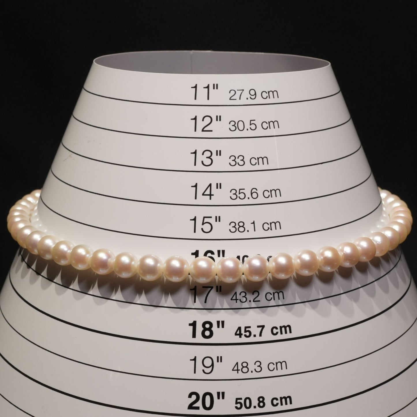 Mikimoto Pearl Island Akoya pearl necklace with silver chain model 24-3161
