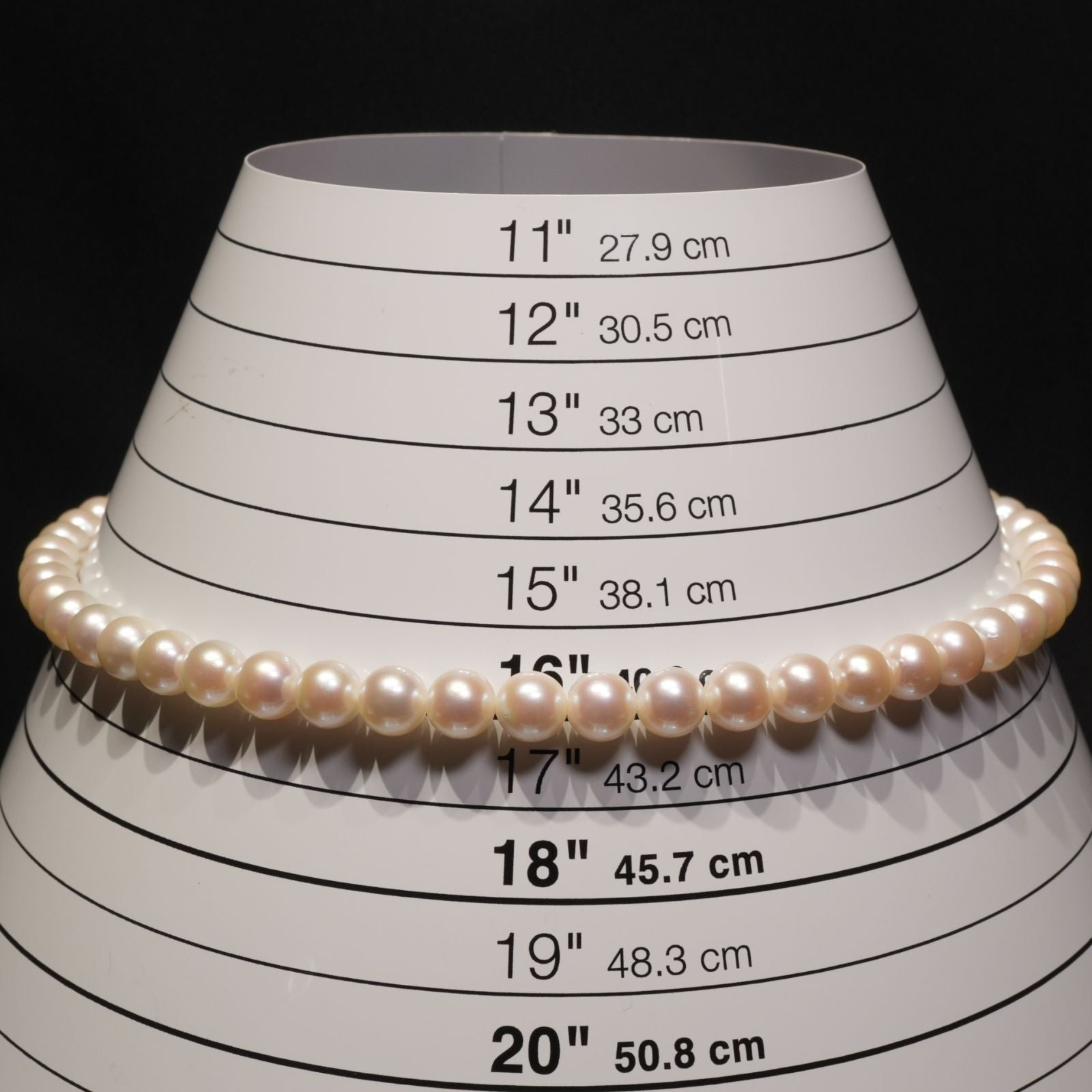 Mikimoto Pearl Island Akoya pearl necklace with silver chain model 24-3161