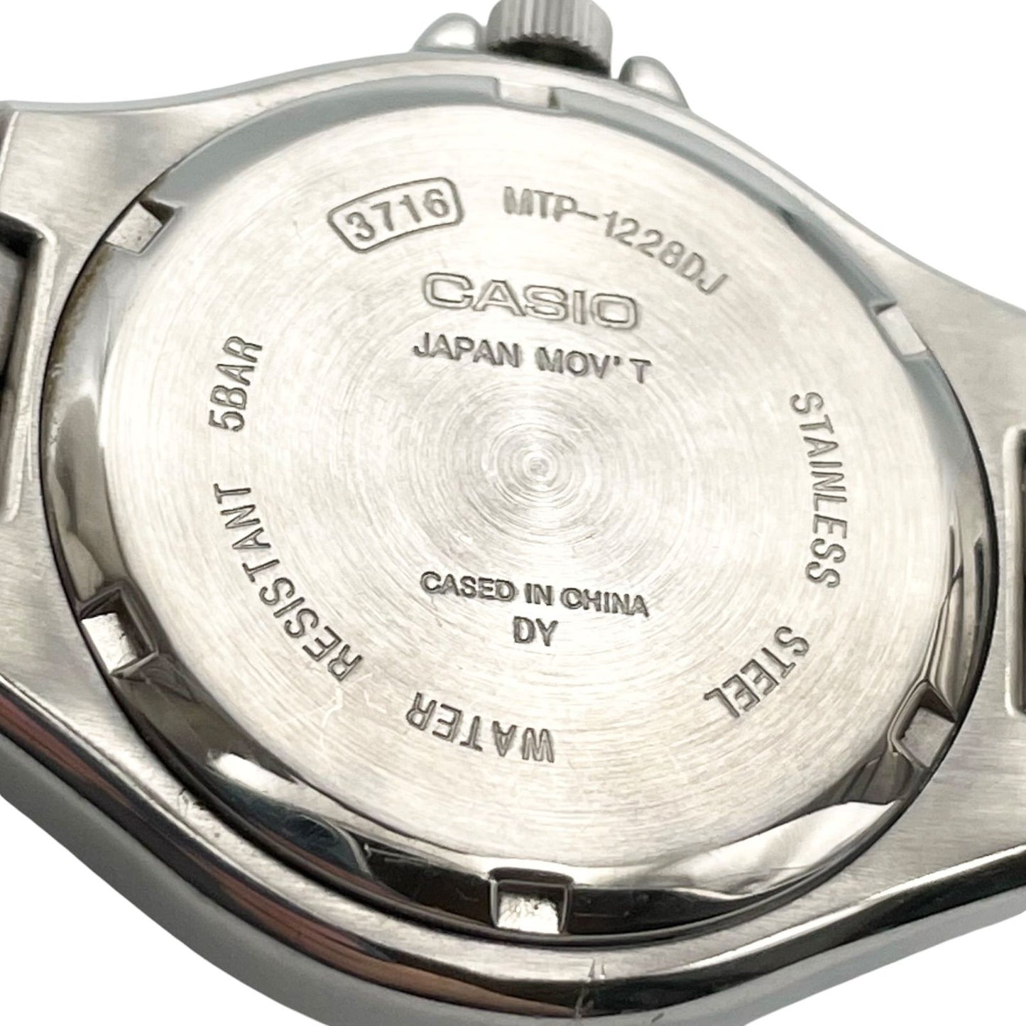 CASIO MTP-1228DJ-2AJH Quartz Men's Watch — Japanese