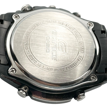 CASIO EFA-132BKJ-1AJF Quartz Men's Watch — Japanese