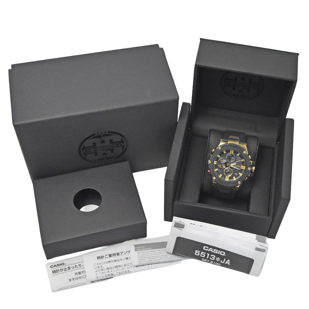 CASIO GST-B100TFB-1AJR Solar Men's Watch — Japanese