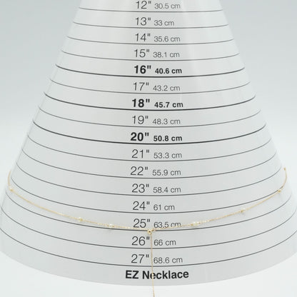 Agete Y-shaped long necklace made of K10 gold with freshwater pearls, clean and polished