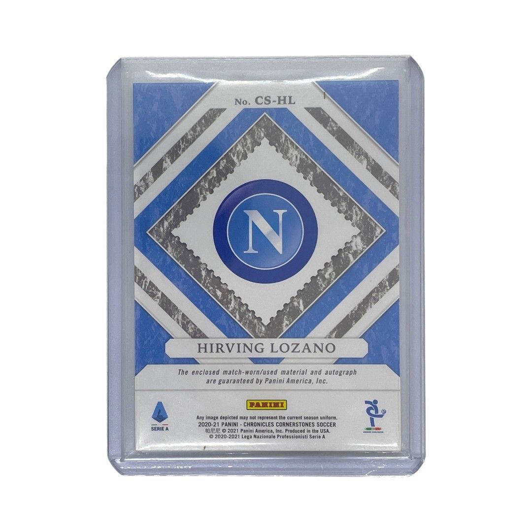 Chronicles Cornerstones Hirving Lozano Napoli PANINI — 87/99 — Japanese