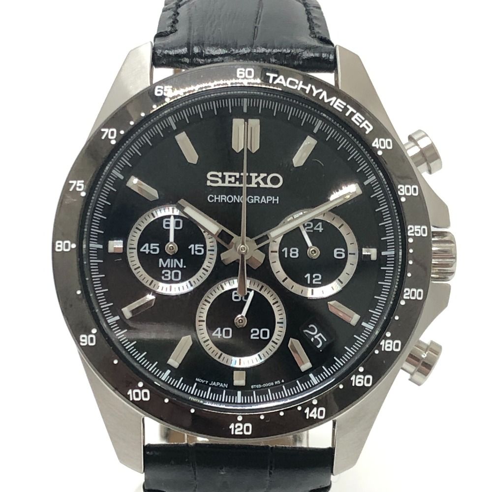SEIKO 8T63-00D0 Quartz Men's Watch — Japanese
