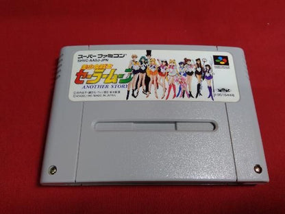 Bishoujo Senshi Sailor Moon Another Story Super Famicom game with box and included items