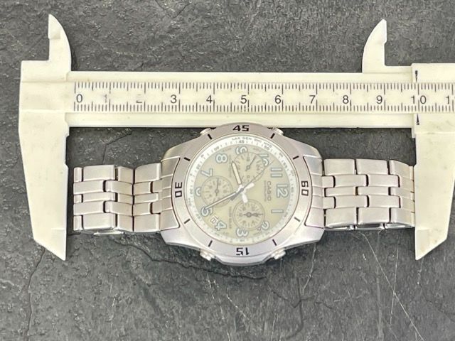 CASIO OVW-600 Solar Men's Watch — Japanese