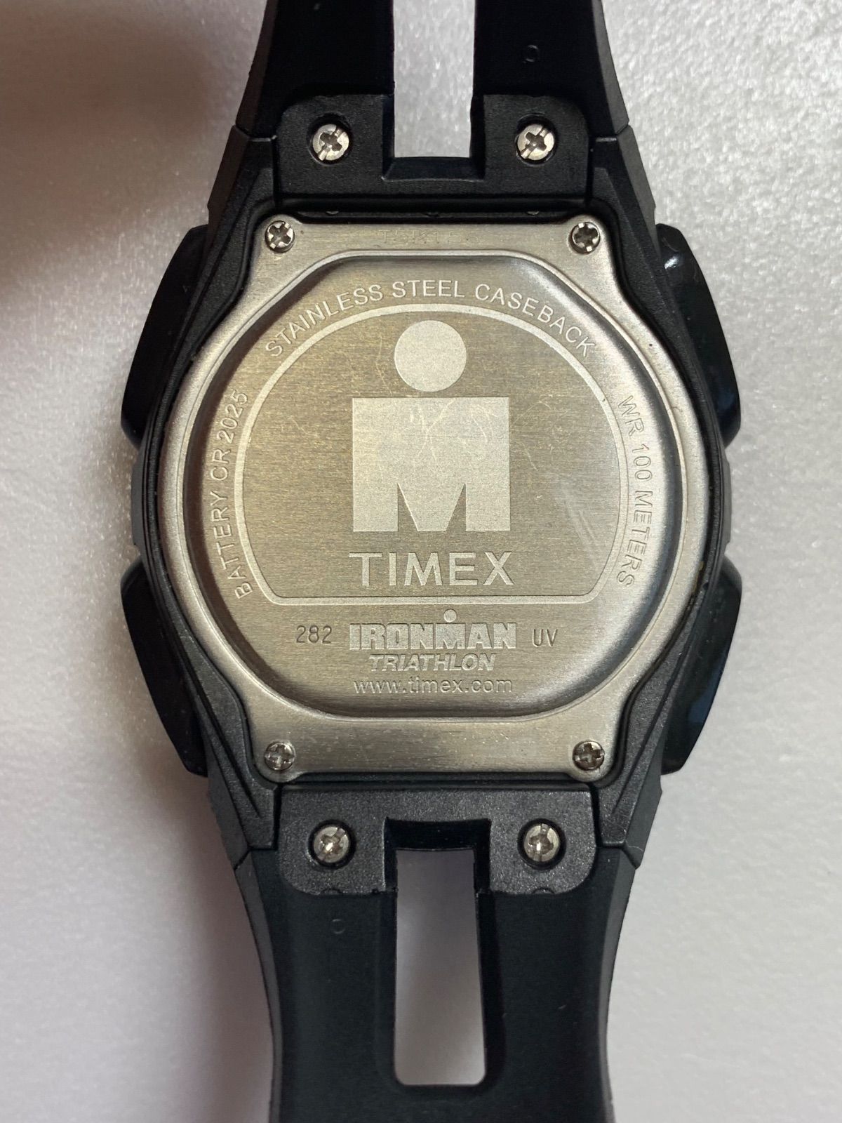 TIMEX IRONMAN TIMEX 282 UV Digital Men's Watch — Japanese