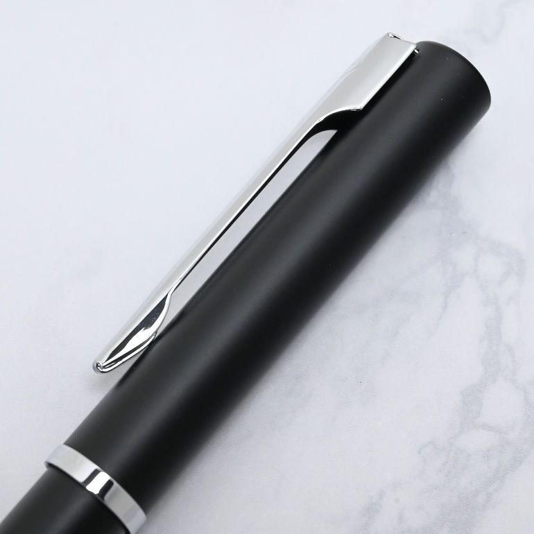 Waterman Alure black ballpoint pen with push-type mechanism and original box