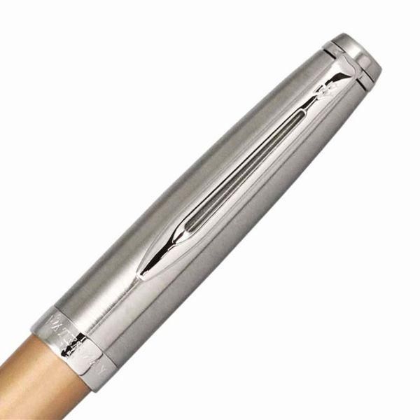 WATERMAN Emblem DX Gold CT ballpoint pen with gold finish and 140 mm length