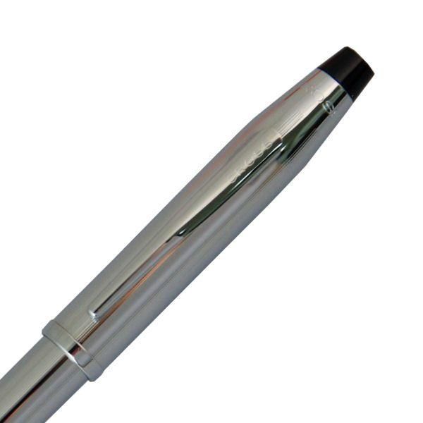 Cross Ballpoint Pen Century II Chrome 3502WG with 141mm length and polished chrome body
