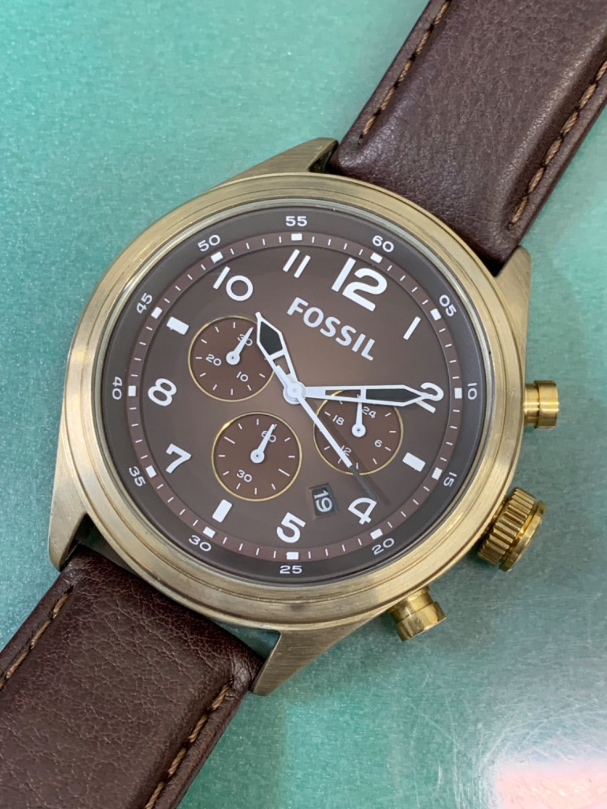 FOSSIL DE-5002 Quartz Men's Watch — Japanese